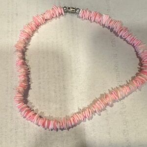 Pink Shell Necklace